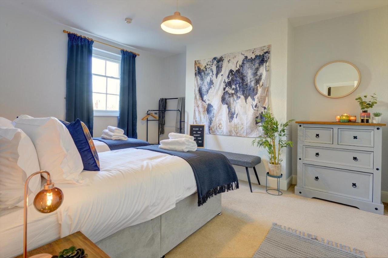 Regency Nest By Spa Town Property - Stylish 3 Bedroom Apartment On 2 Floors, Central Leamington Spa Exterior photo